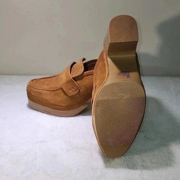 Splendid Vida Suede platform clog sz 9.5 - Picture 6 of 9